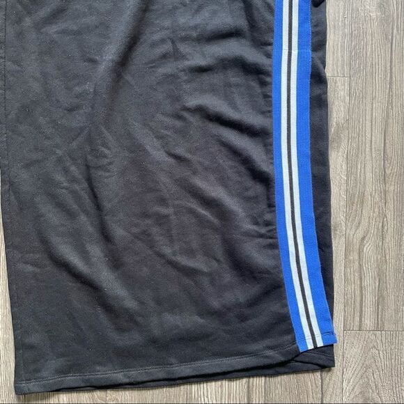 ZARA Athletic Stripe Side Slit Maxi Skirt - Picture 4 of 12